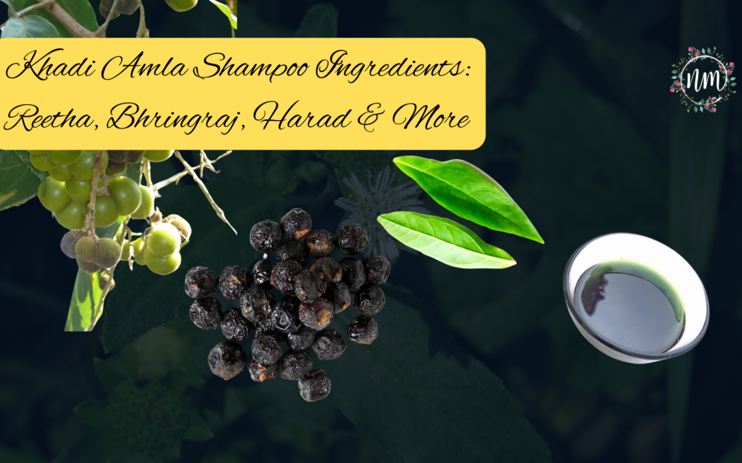 Khadi Amla Shampoo Ingredients Explained: Reetha, Bhringraj, Harad & More